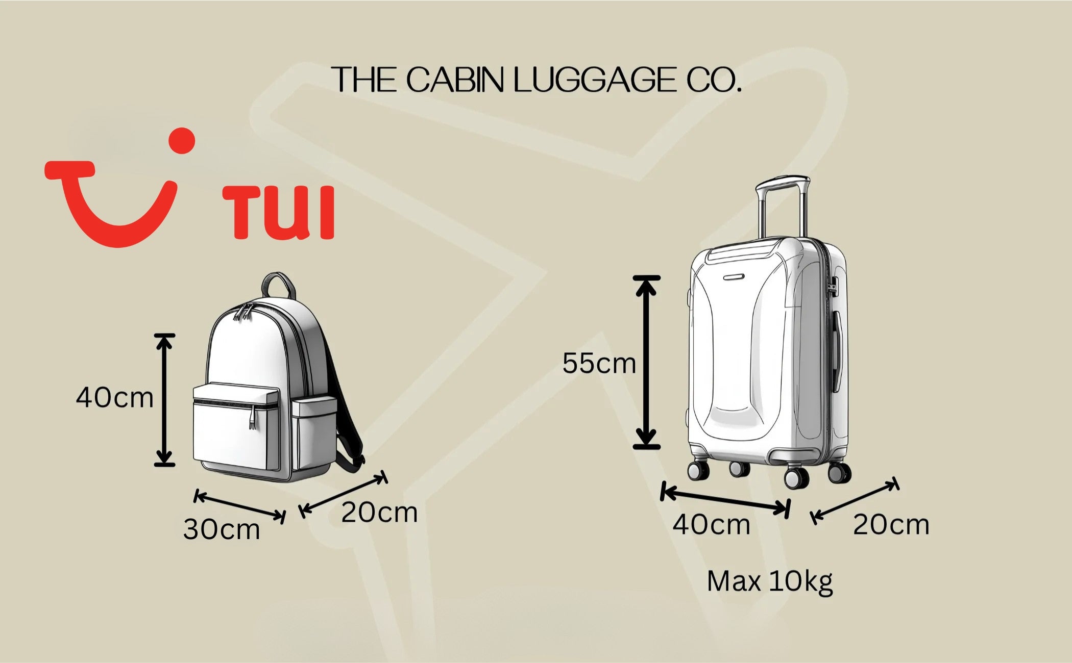 Check In Flybe Hand Luggage Weight Tui Flybe Baggage