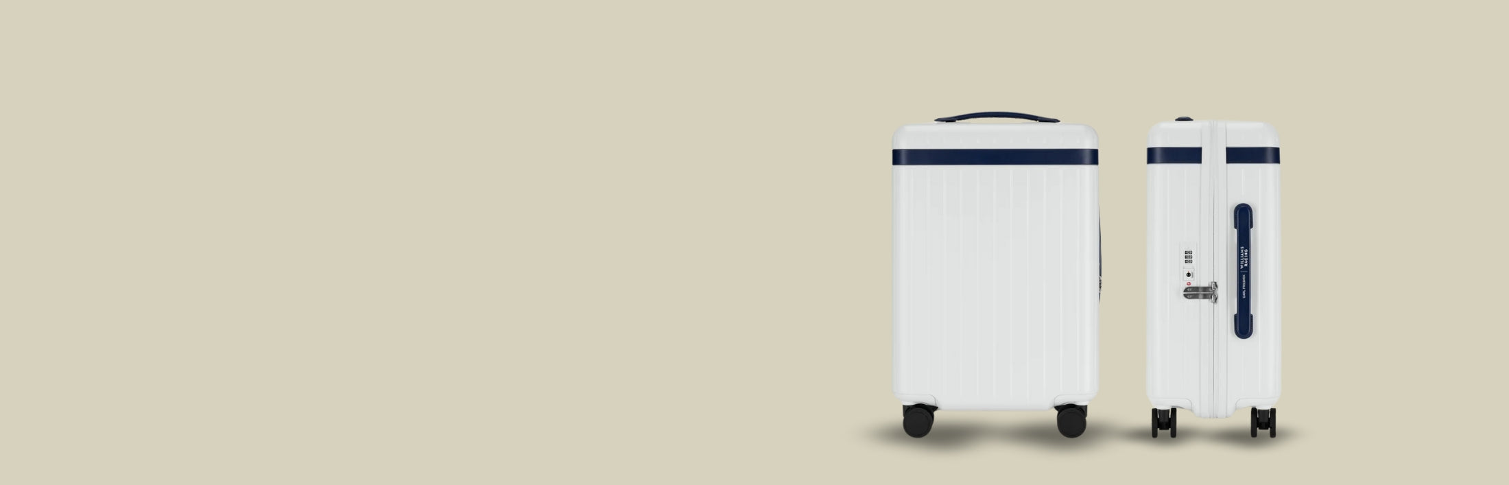 White Luggage