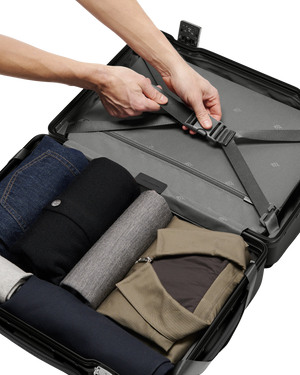 Carl Friedrik The Carry On Black Suitcase
