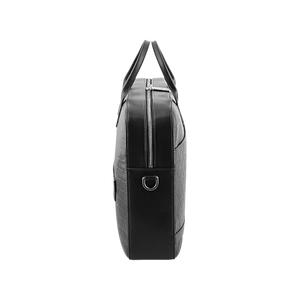 S.T. Dupont Firehead Black Leather Laptop Bag