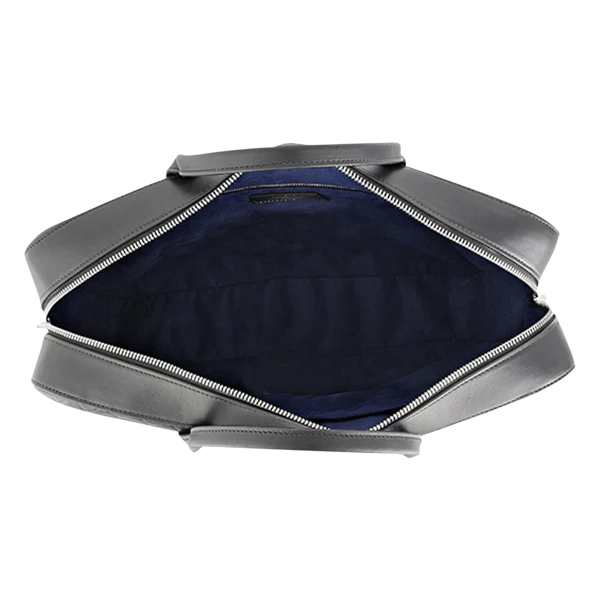 S.T. Dupont Firehead Black Leather Laptop Bag