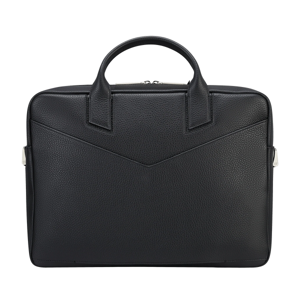 S.T. Dupont Neo Capsule Black Leather Laptop Bag