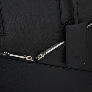 S.T. Dupont Neo Capsule Black Leather Laptop Bag