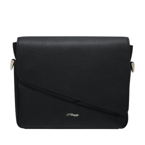 S.T. Dupont Neo Capsule Grained Black A4 Messenger