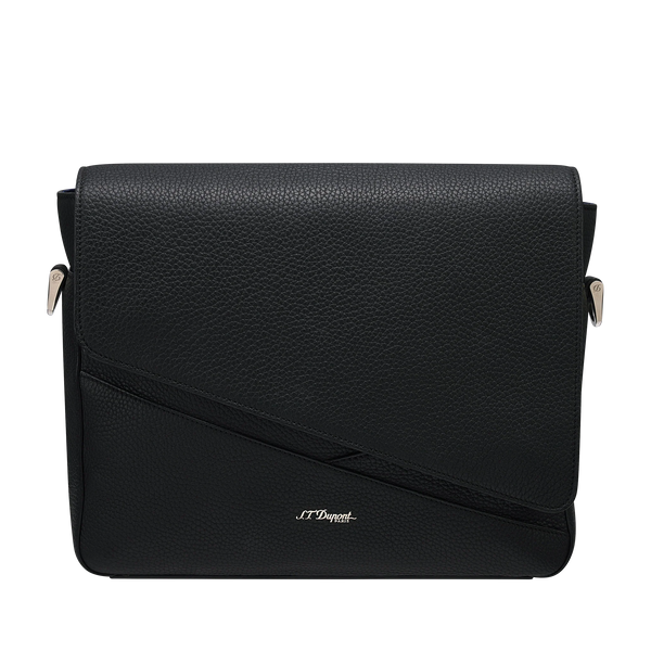 S.T. Dupont Neo Capsule Grained Black A4 Messenger