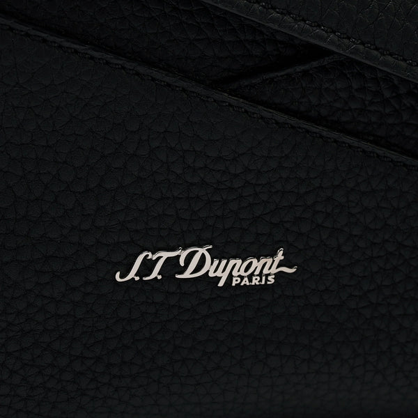 S.T. Dupont Neo Capsule Grained Black A4 Messenger