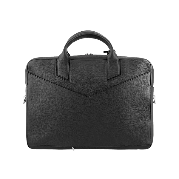 S.T. Dupont Neo Capsule Grained Leather Navy Bicolor Laptop Bag