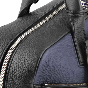 S.T. Dupont Neo Capsule Grained Leather Navy Bicolor Laptop Bag