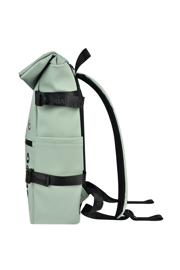 Aerial Urban Light Khaki Roll-Top Backpack