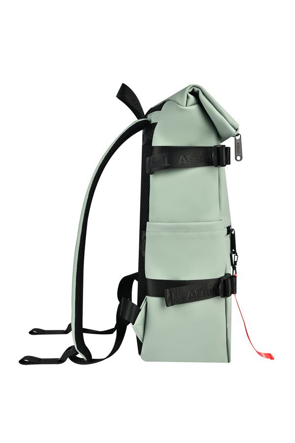 Aerial Urban Light Khaki Roll-Top Backpack
