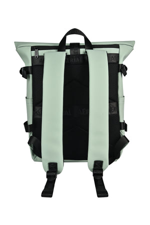 Aerial Urban Light Khaki Roll-Top Backpack