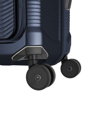 Travelite Millennium Small Navy Suitcase w/ Front Pocket