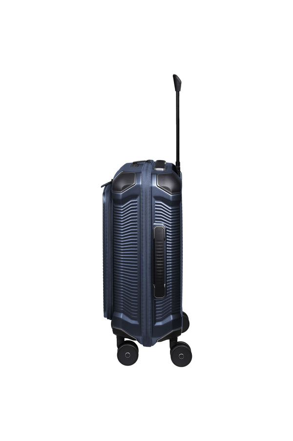 Travelite Millennium Small Navy Suitcase w/ Front Pocket