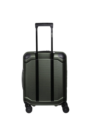 Travelite Millennium Small Pine Green Suitcase w/ Front Pocket