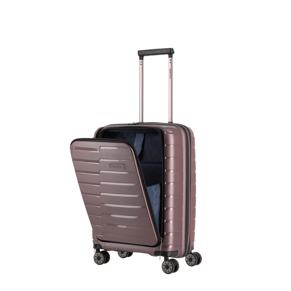 Travelite Air Base Lilac Small Suitcase w/Front Pocket
