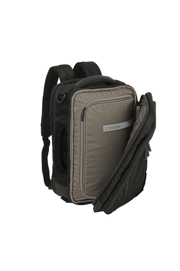 Travelite Crosslite Small Black Boarding Bag