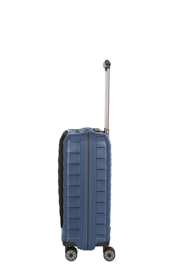 Travelite Mooby Navy Small Suitcase w/Front Pocket