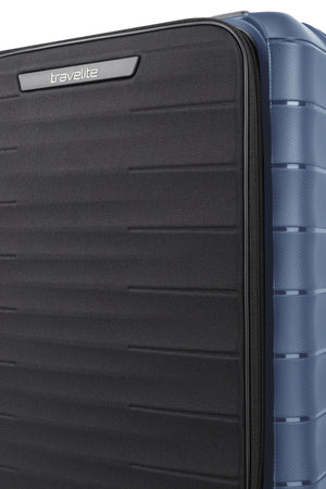 Travelite Mooby Navy Small Suitcase w/Front Pocket
