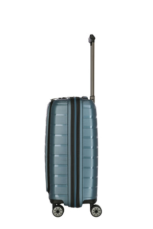Travelite Air Base Ice Blue Small Suitcase w/Front Pocket