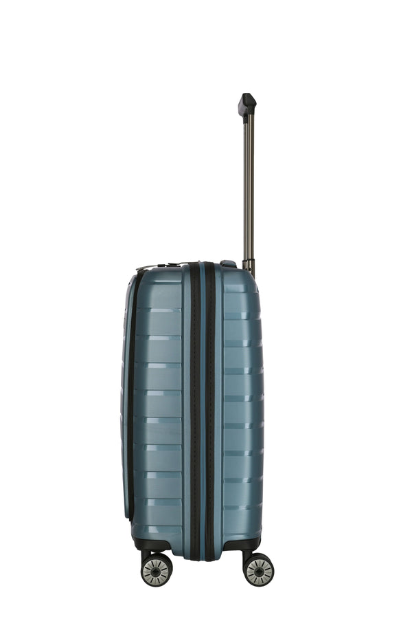 Travelite Air Base Ice Blue Small Suitcase w/Front Pocket