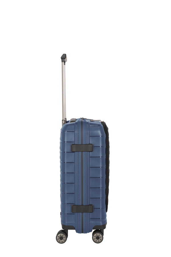 Travelite Mooby Navy Small Suitcase w/Front Pocket