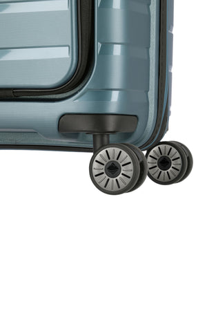 Travelite Air Base Ice Blue Small Suitcase w/Front Pocket