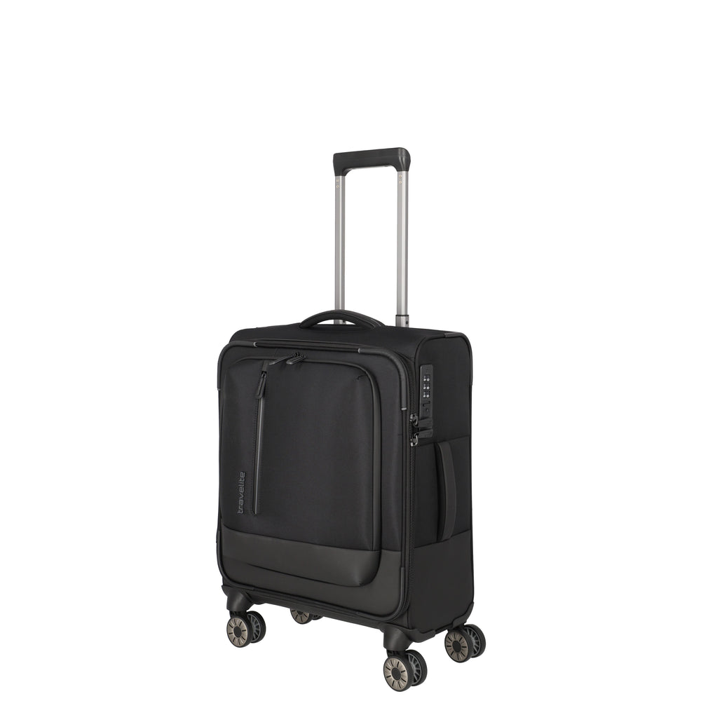 Travelite Crosslite Small Black Suitcase