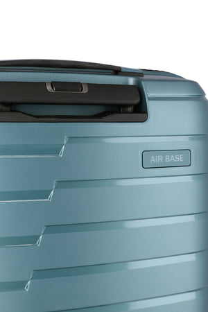 Travelite Air Base Ice Blue Small Suitcase w/Front Pocket