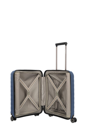 Travelite Mooby Navy Small Suitcase w/Front Pocket