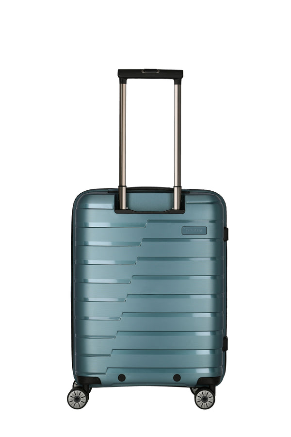 Travelite Air Base Ice Blue Small Suitcase w/Front Pocket