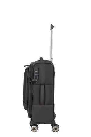 Travelite Crosslite Small Black Suitcase