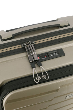 Travelite Air Base Champagne Small Suitcase w/Front Pocket