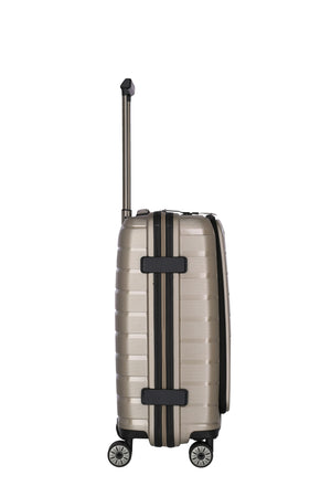 Travelite Air Base Champagne Small Suitcase w/Front Pocket