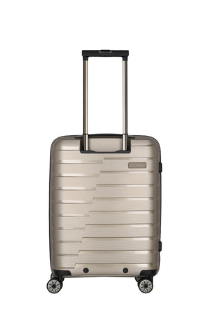 Travelite Air Base Champagne Small Suitcase w/Front Pocket