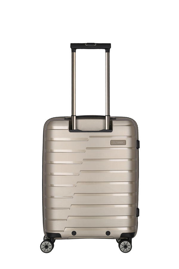 Travelite Air Base Champagne Small Suitcase w/Front Pocket