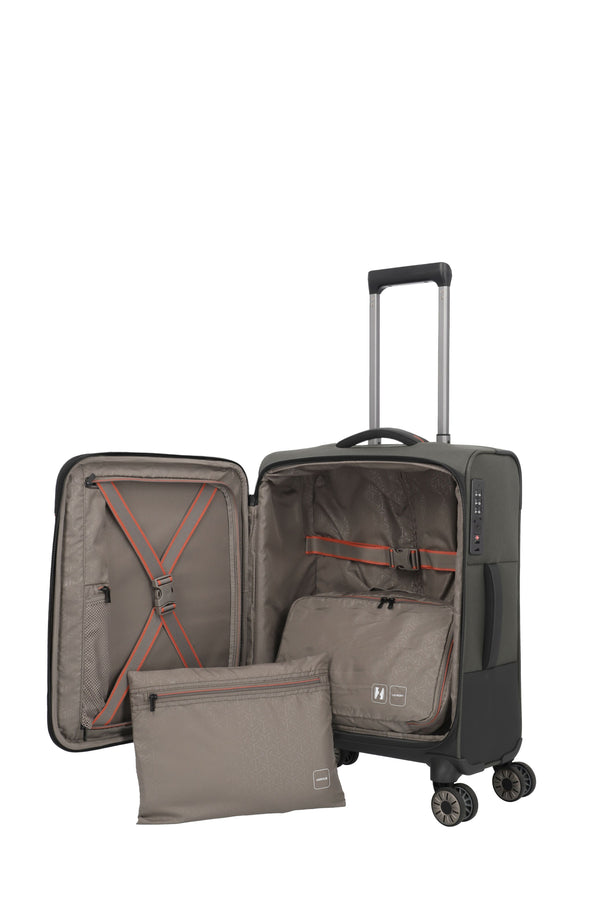 Travelite Crosslite Small Olive Suitcase