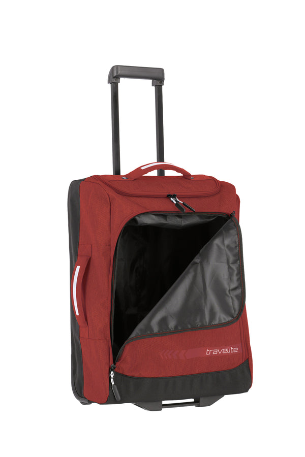 Travelite Kick Off Small Red Wheeled Suitcase