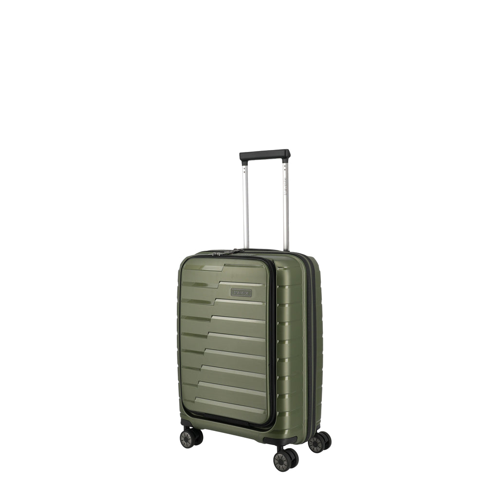 Travelite Air Base Small Olive Suitcase w/Front Pocket