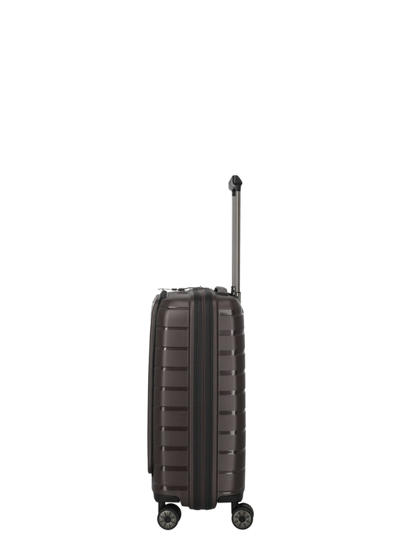Travelite Air Base Coffee Small Suitcase w/Front Pocket