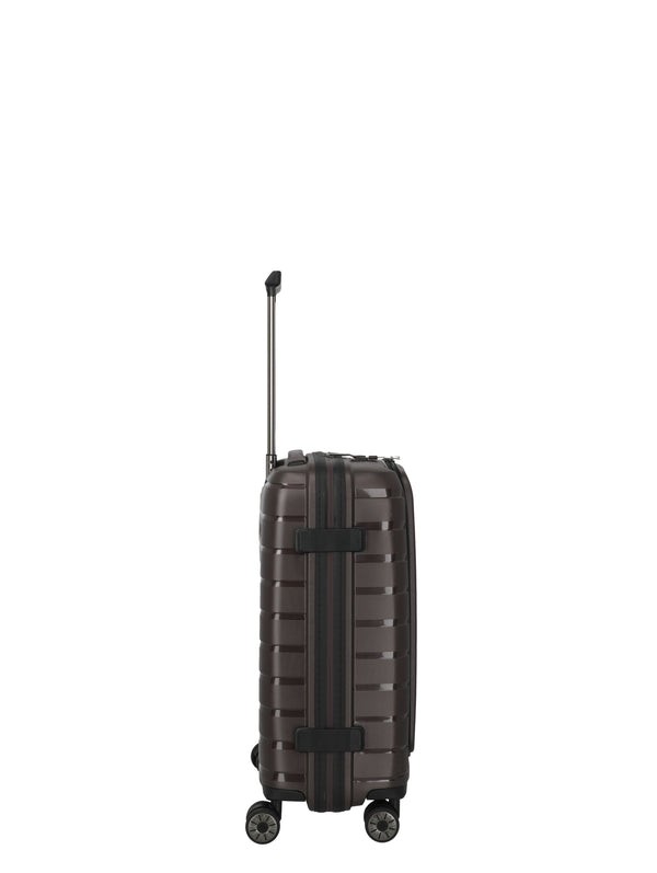 Travelite Air Base Coffee Small Suitcase w/Front Pocket