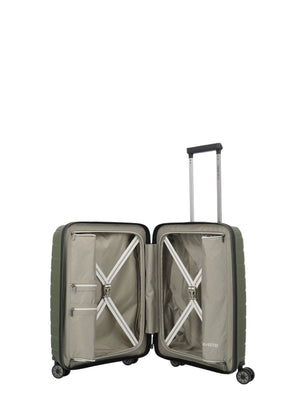 Travelite Air Base Small Olive Suitcase w/Front Pocket