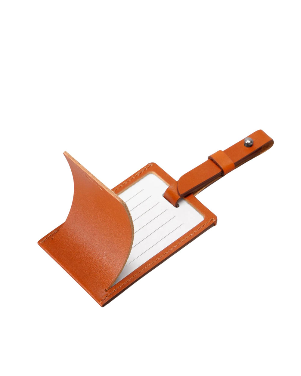 Carl Friedrik The Luggage Tag Cognac