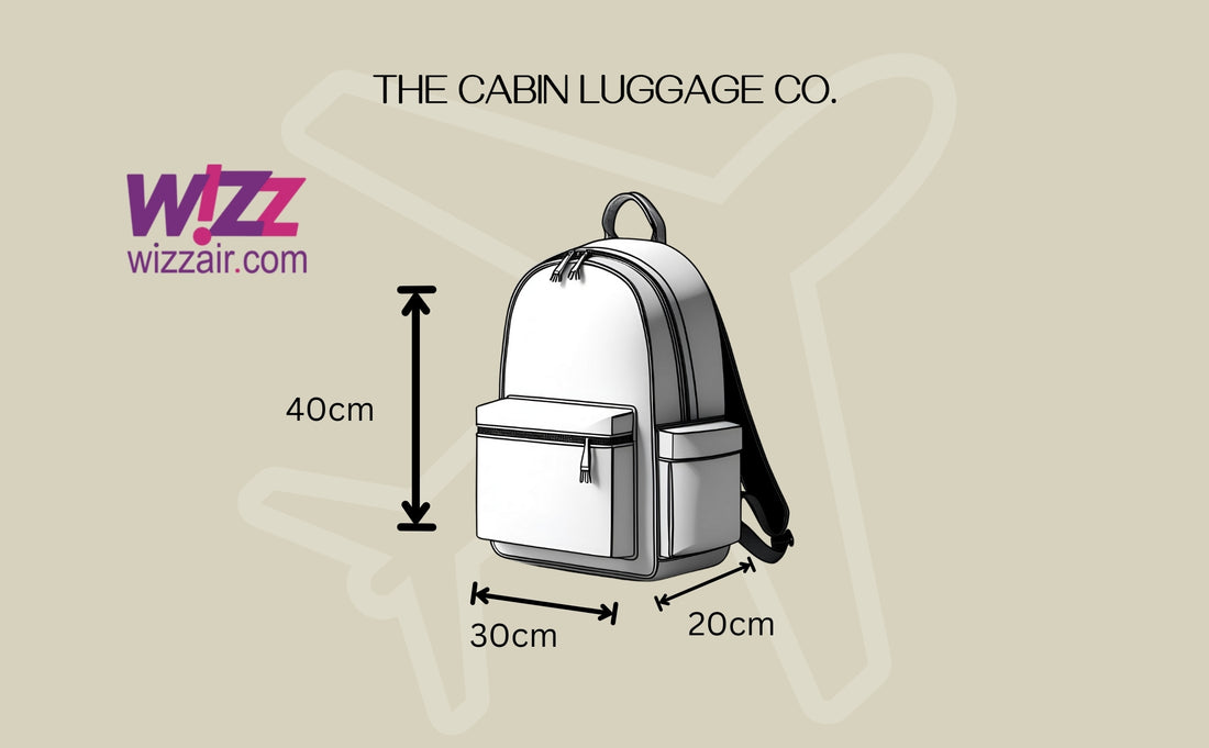 Wizz Air Under Seat Bags - 40x30x20cm