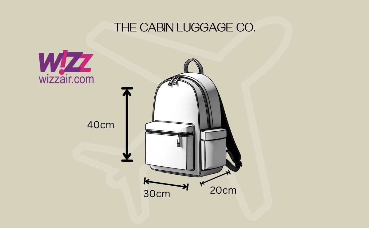 Wizz Air Under Seat Bags - 40x30x20cm