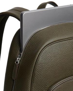 Carl Friedrik Ayrton Dark Olive Backpack