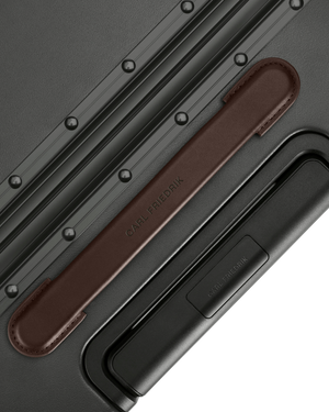 Carl Friedrik The Carry On Grey/Chocolate Suitcase