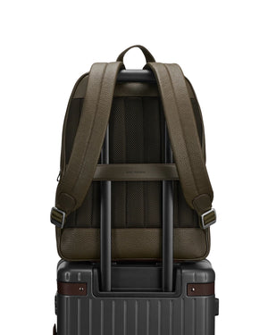 Carl Friedrik Ayrton Dark Olive Backpack