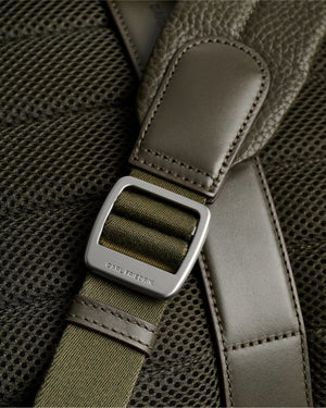 Carl Friedrik Ayrton Dark Olive Backpack