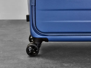 Rock Eden Indigo Small Suitcase w/ Front Pocket