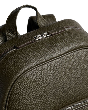 Carl Friedrik Ayrton Dark Olive Backpack